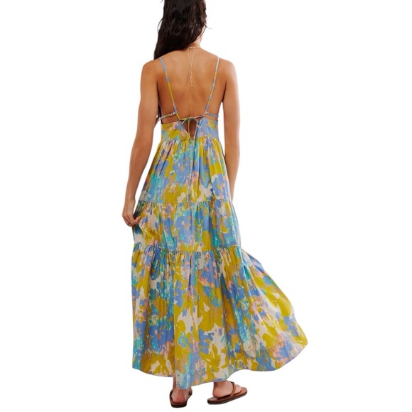 Free People New Maxi Long Love Dress Size Large Style 90057258 - Picture 4 of 8